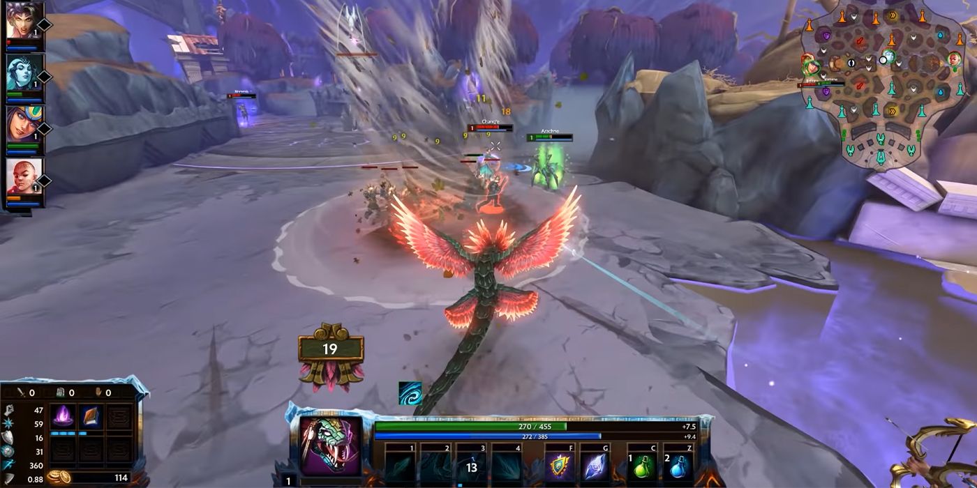 Smite Kukulkan Whirlwind attack