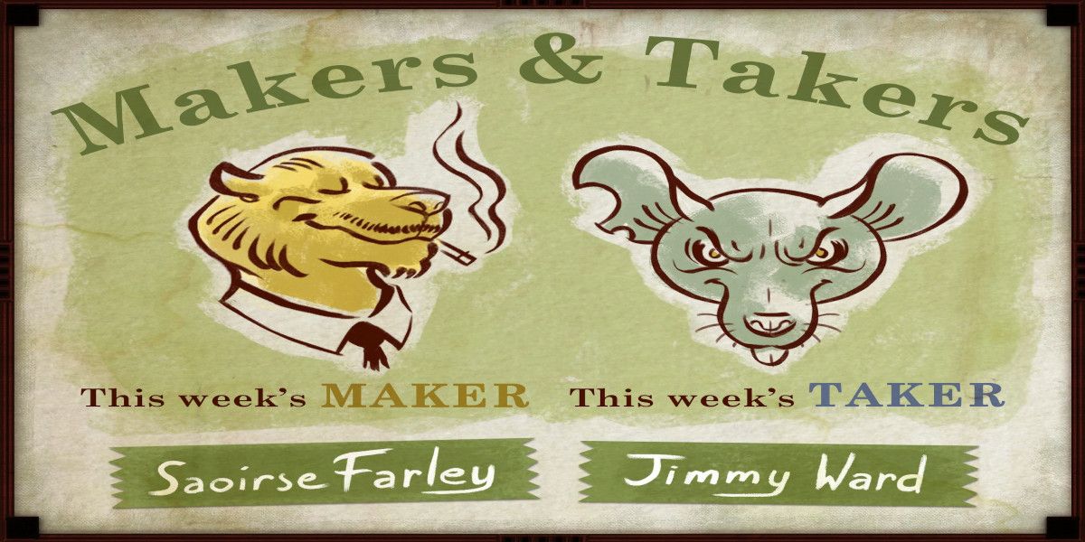 A picture of the "Makers and Takers" poster from the original Bioshock