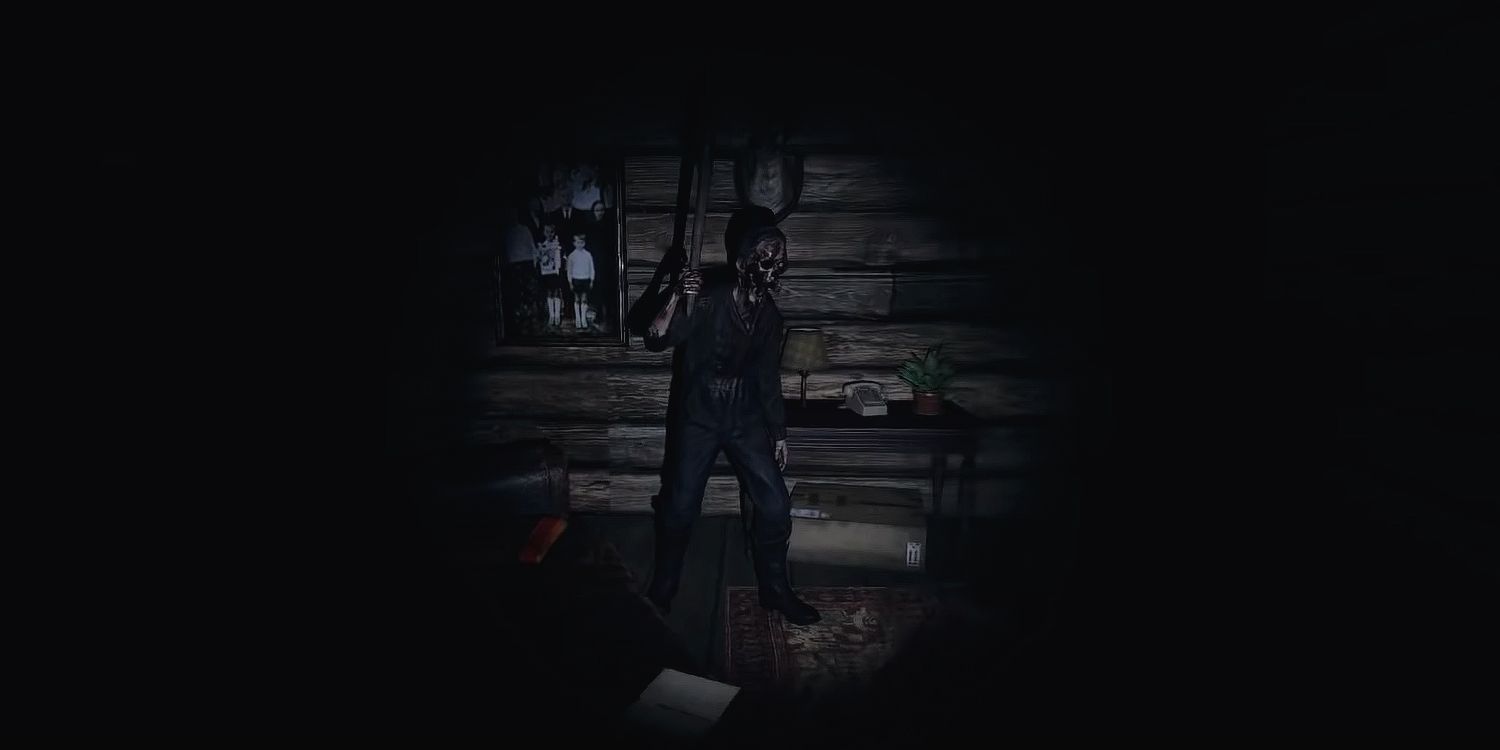 Mare Ghost Standing In Cabin