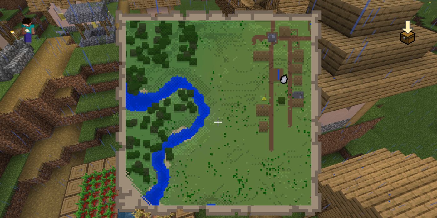 Minecraft Screenshot Empty Locator Map