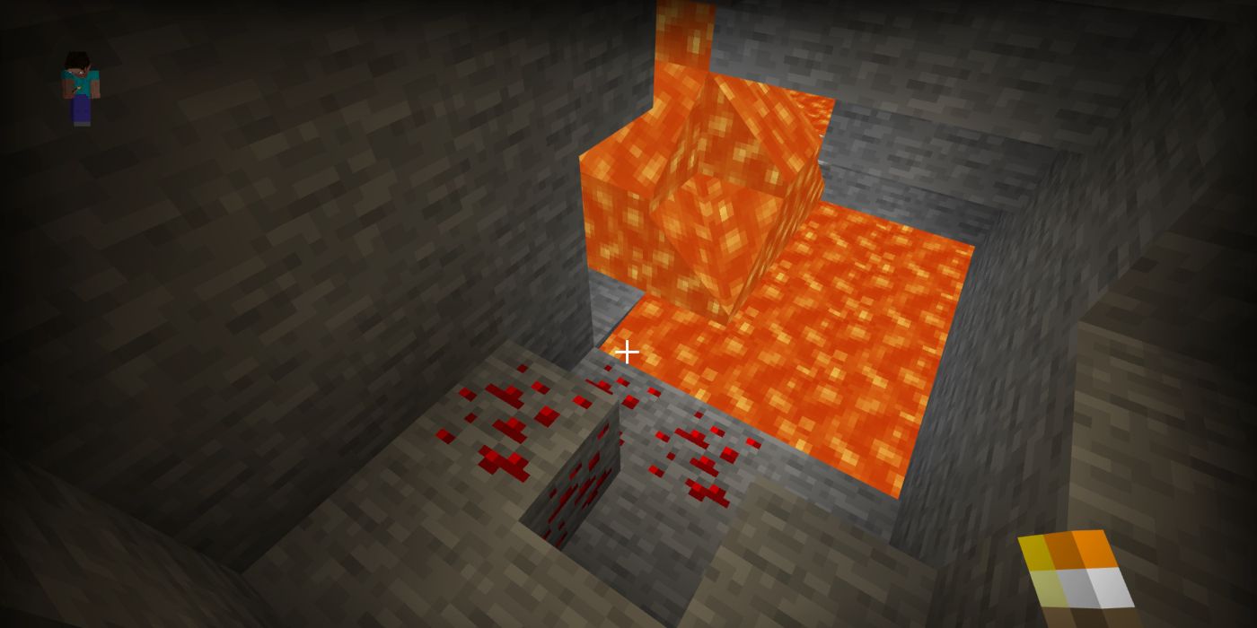 Minecraft Screenshot Redstone Ore