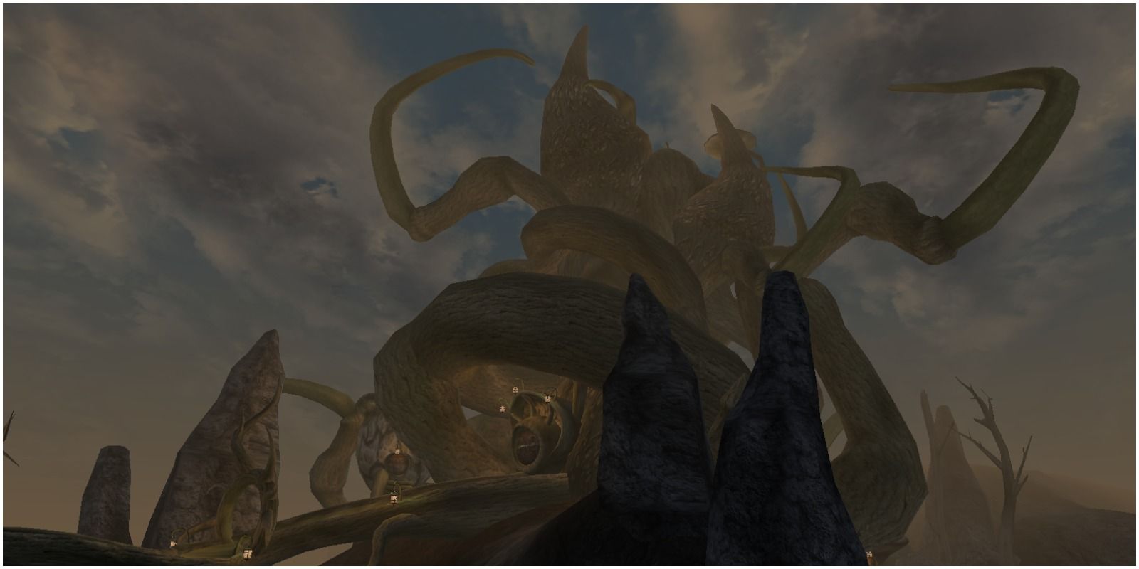 Elder Scrolls Mushroom Tower Tel Uvirith Morrowind