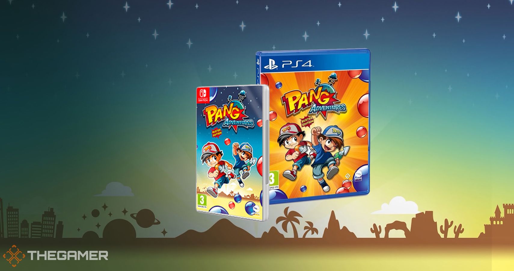 Pang adventures boxes