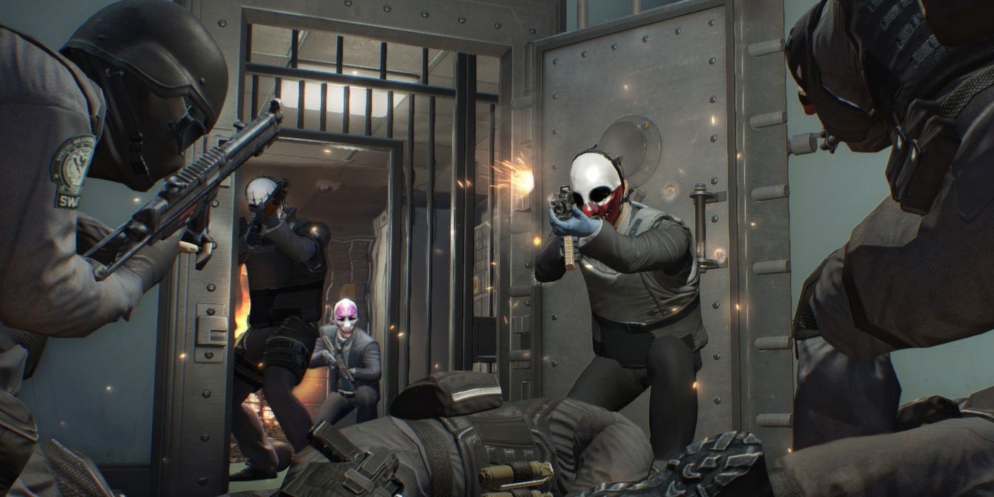 Promotional art released for Payday 2
