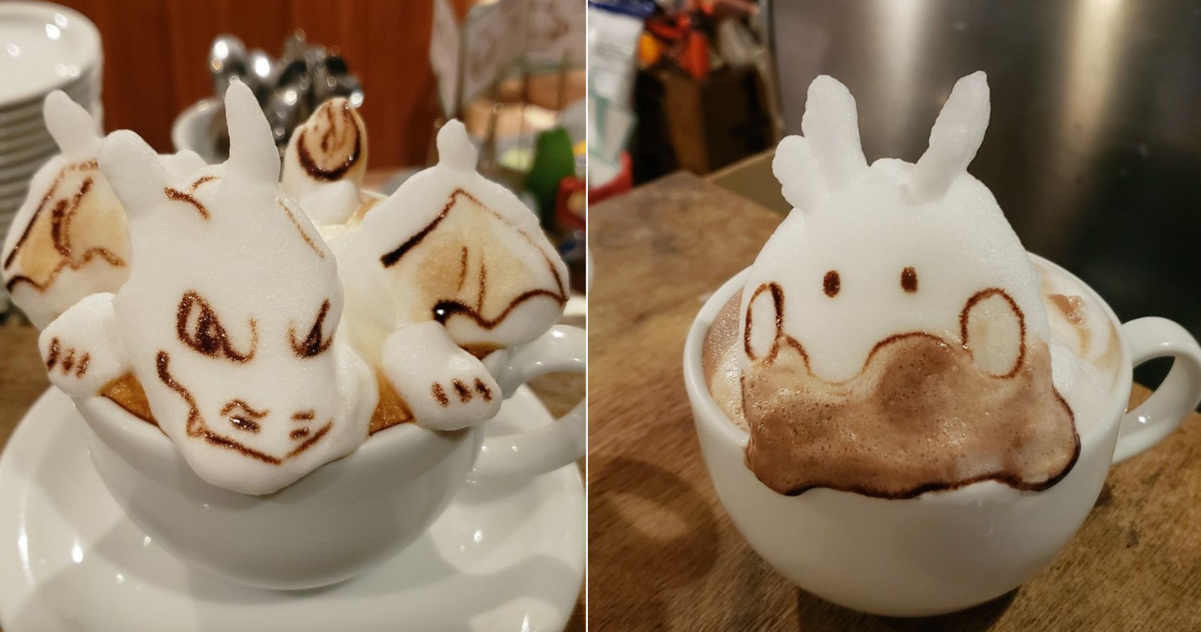 Fan Brews Amazing Pokemon Latte Art