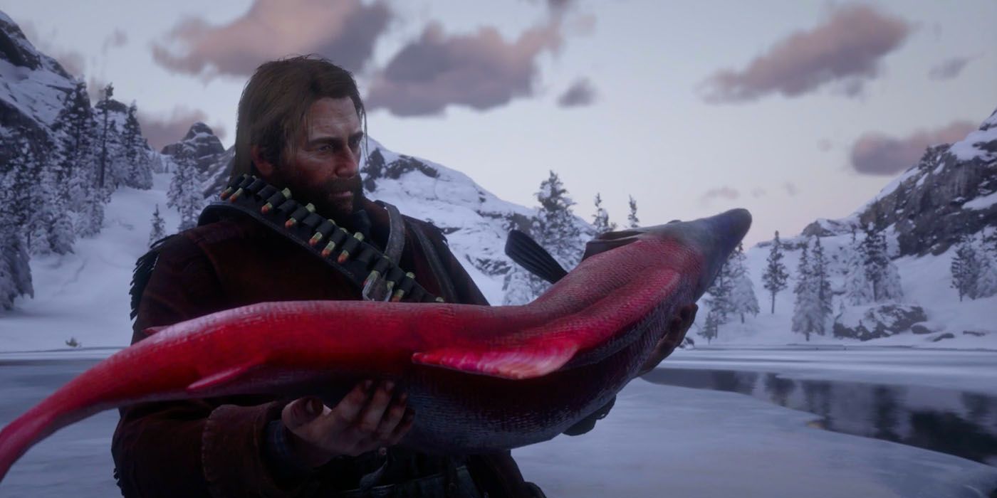 Red Dead Redemption 2 Fish Arthur Morgan