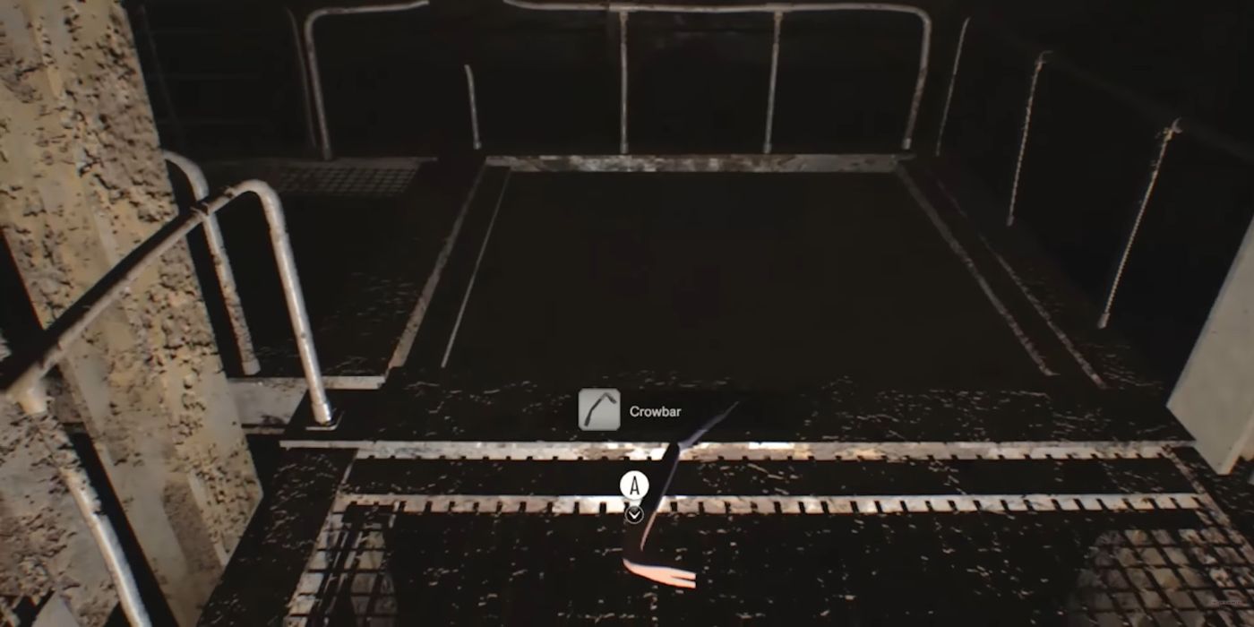 Resident Evil 7 Screenshot Crowbar On Floor