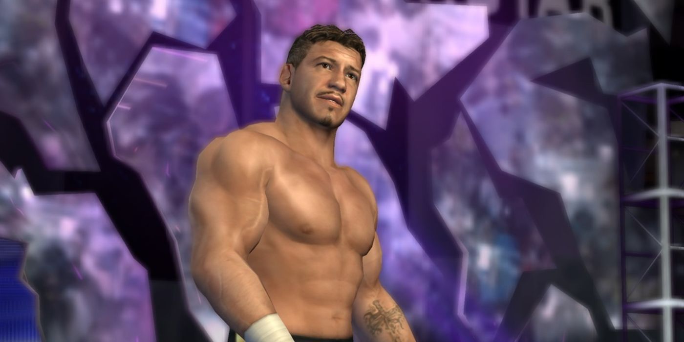 Eddie Guerrero makes his entrance in SD vs. Raw 2006