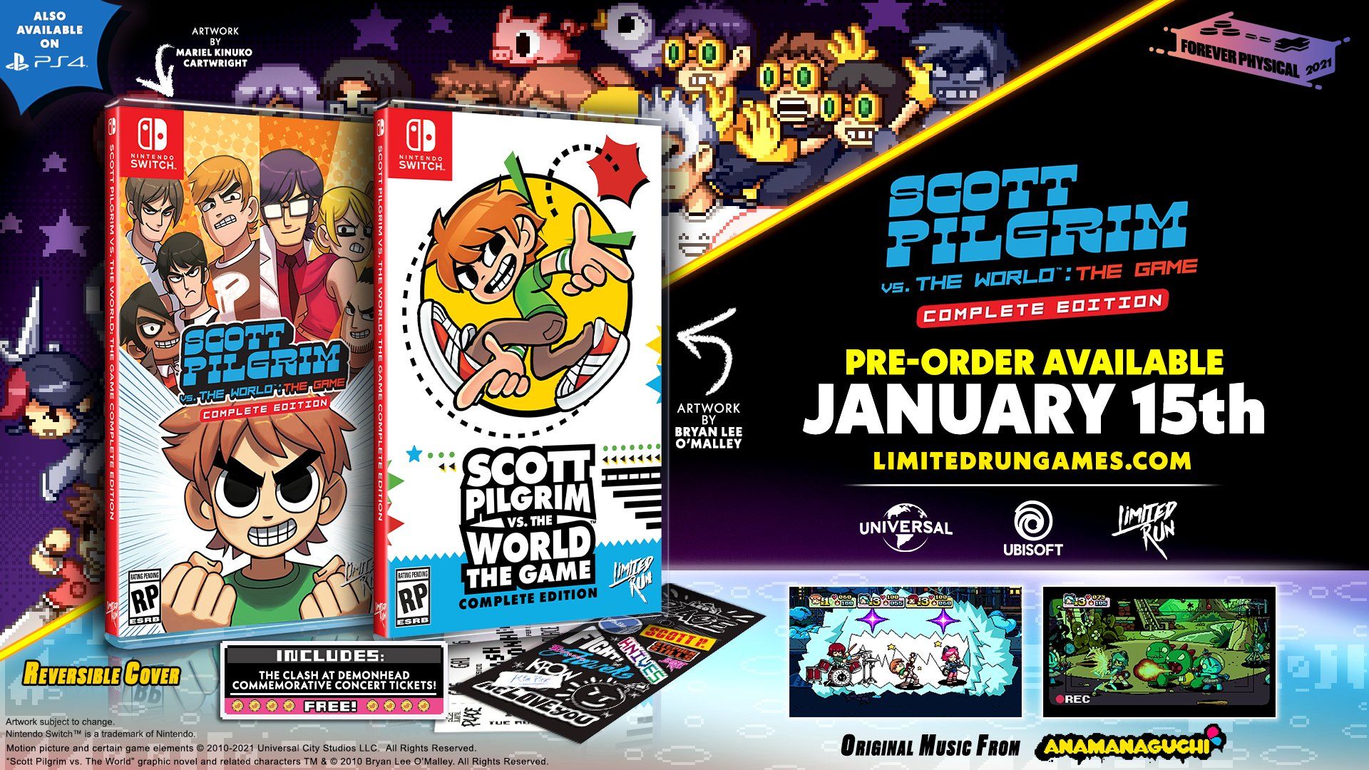 Scott Pilgrim Vs The World The Game Is Finally Getting A Physical Release