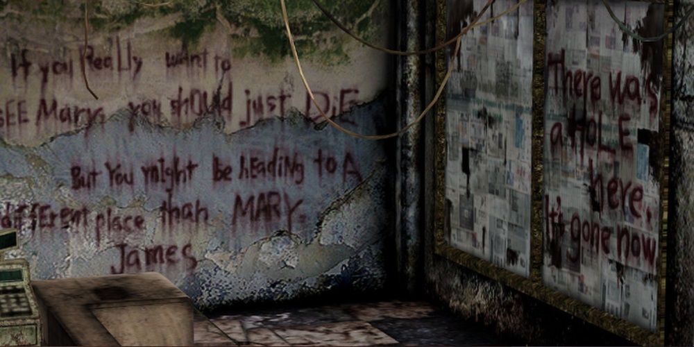 Silent Hill 2 Cryptic Writing On The Wall