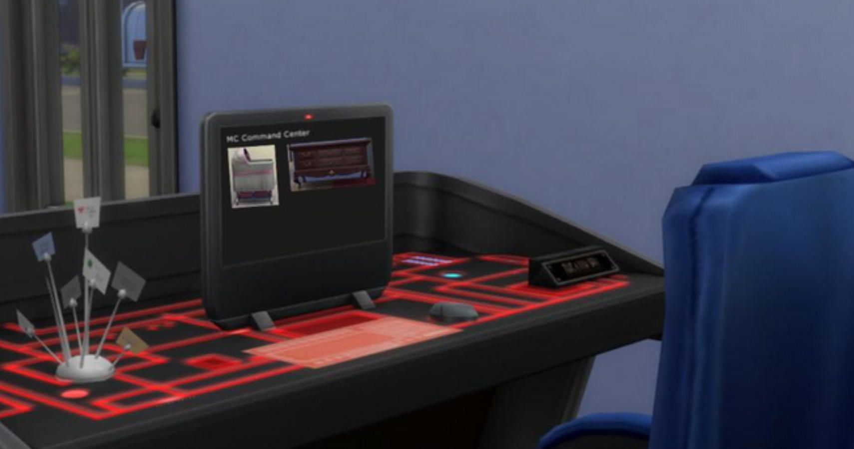 MCCC shown on a sims 4 pc.