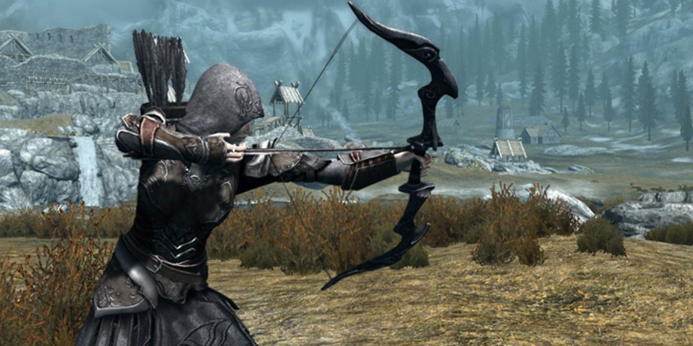 Skyrim archer aiming