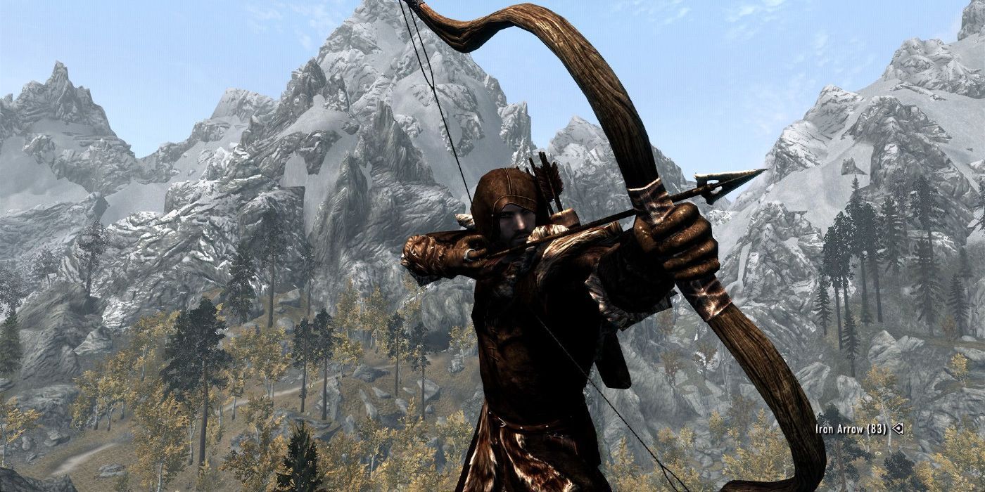 Skyrim archer aiming