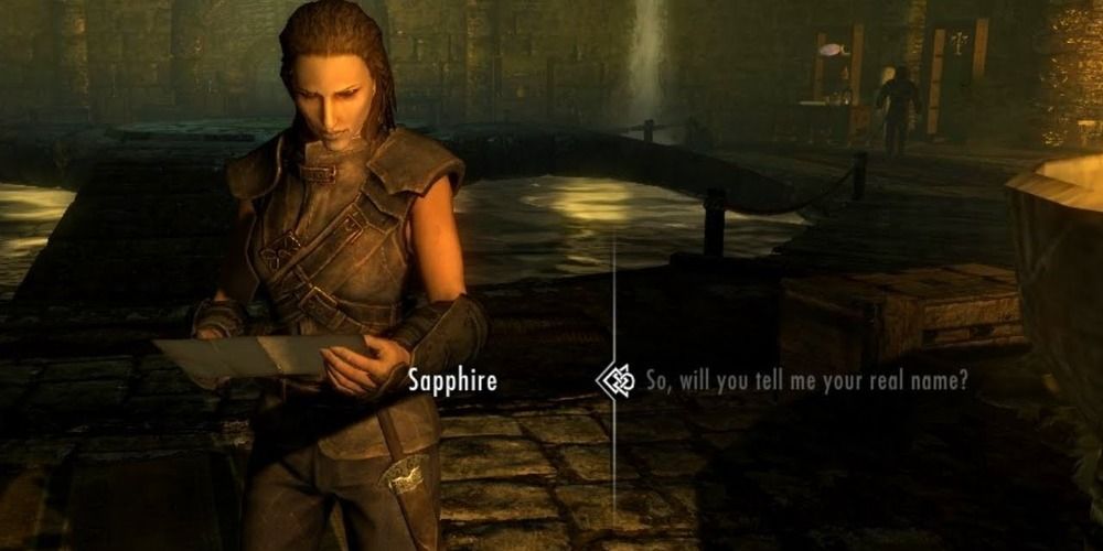 Confronting Sapphire in the Ragged Flagon