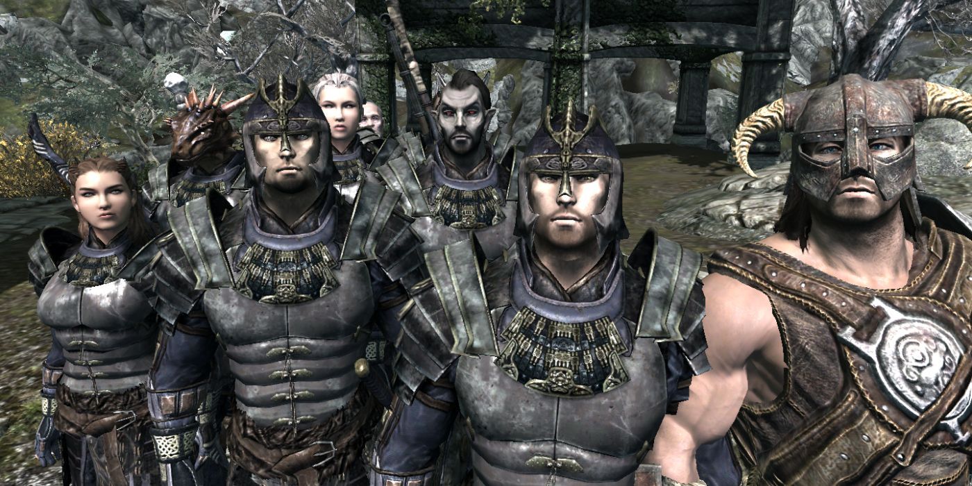 Skyrim group of blades members