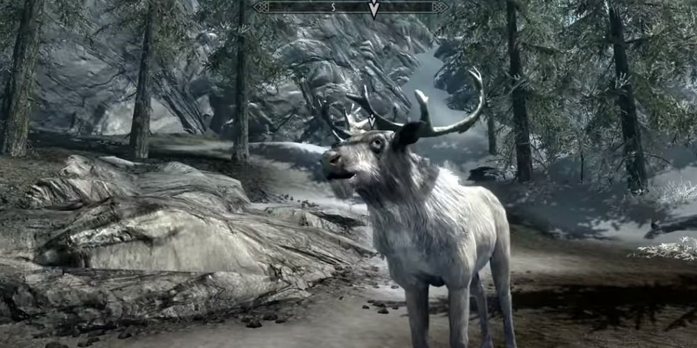 The White Stag in the Skyrim quest Ill Met By Moonlight