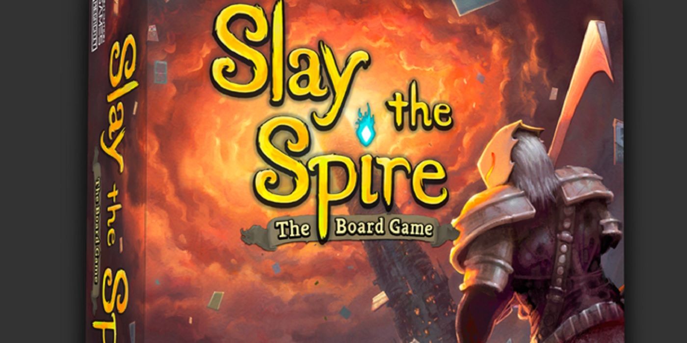 Slay the Spire Contention Games board game box art
