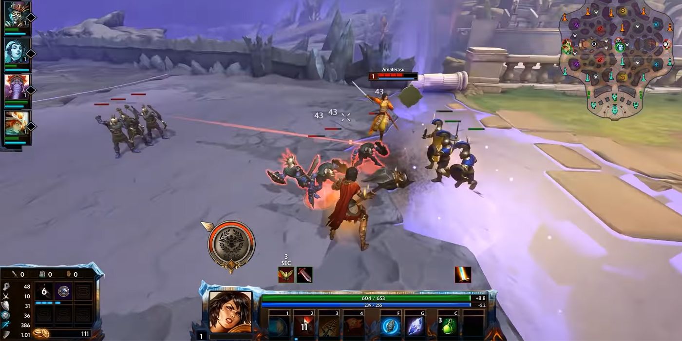 Smite Bellona Amaterasu Fight