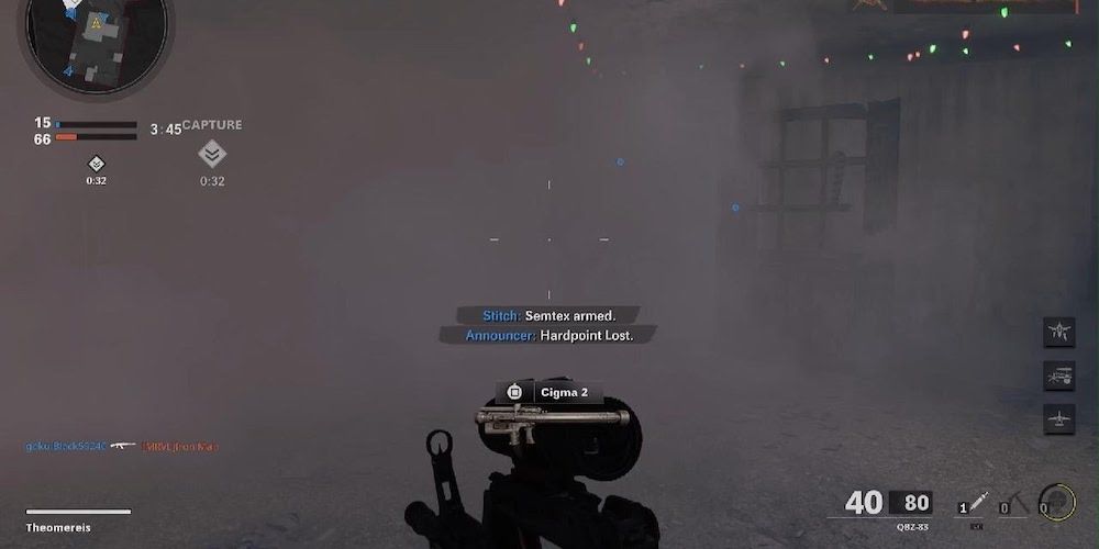 Smoke grenade black ops cold war