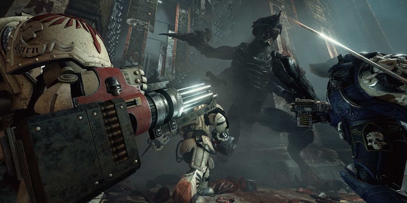 image of gameplay from Space Hulk: Deathwing
