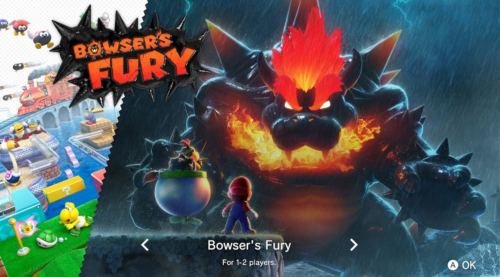 Super Mario 3D World comes to Switch with new Bowser's Fury content in  February 2021