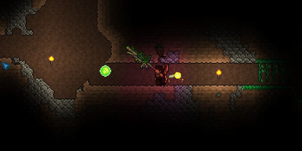 Chlorophyte tool from Terraria