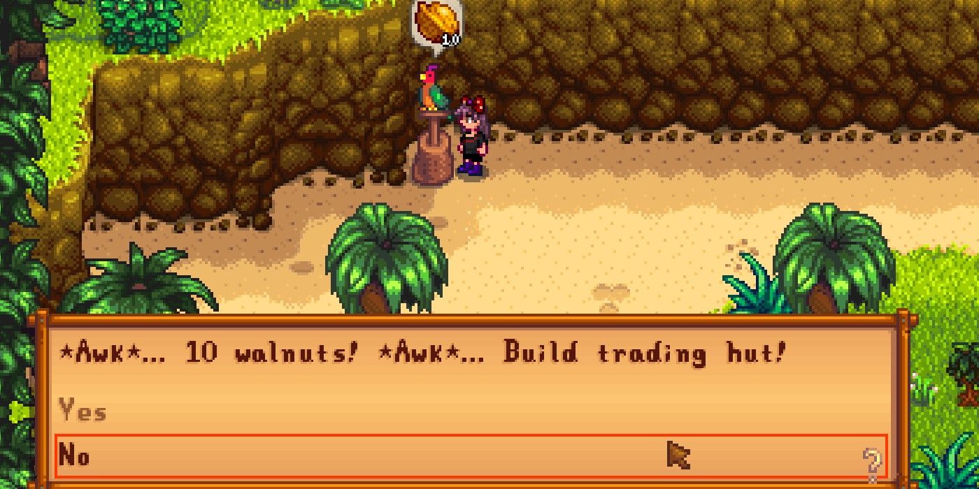 Stardew Valley Every Parrot On Ginger Island And What They Unlock