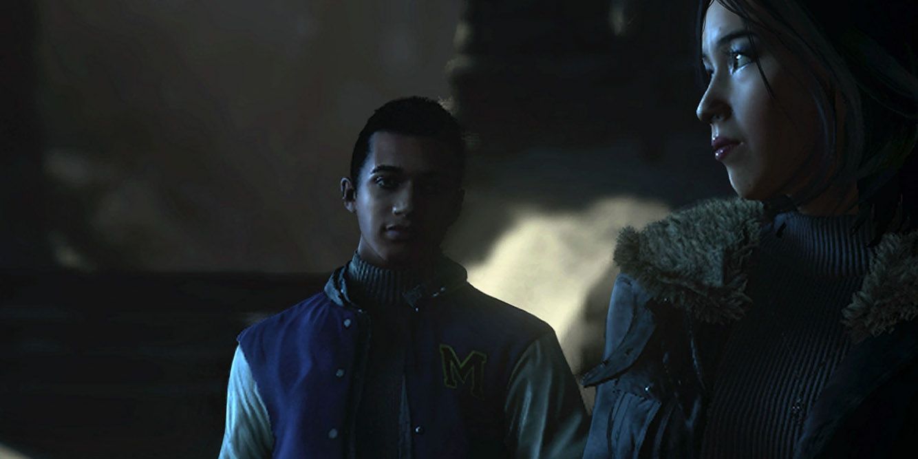 Matt and Emily from Until Dawn walkthrough everyone lives