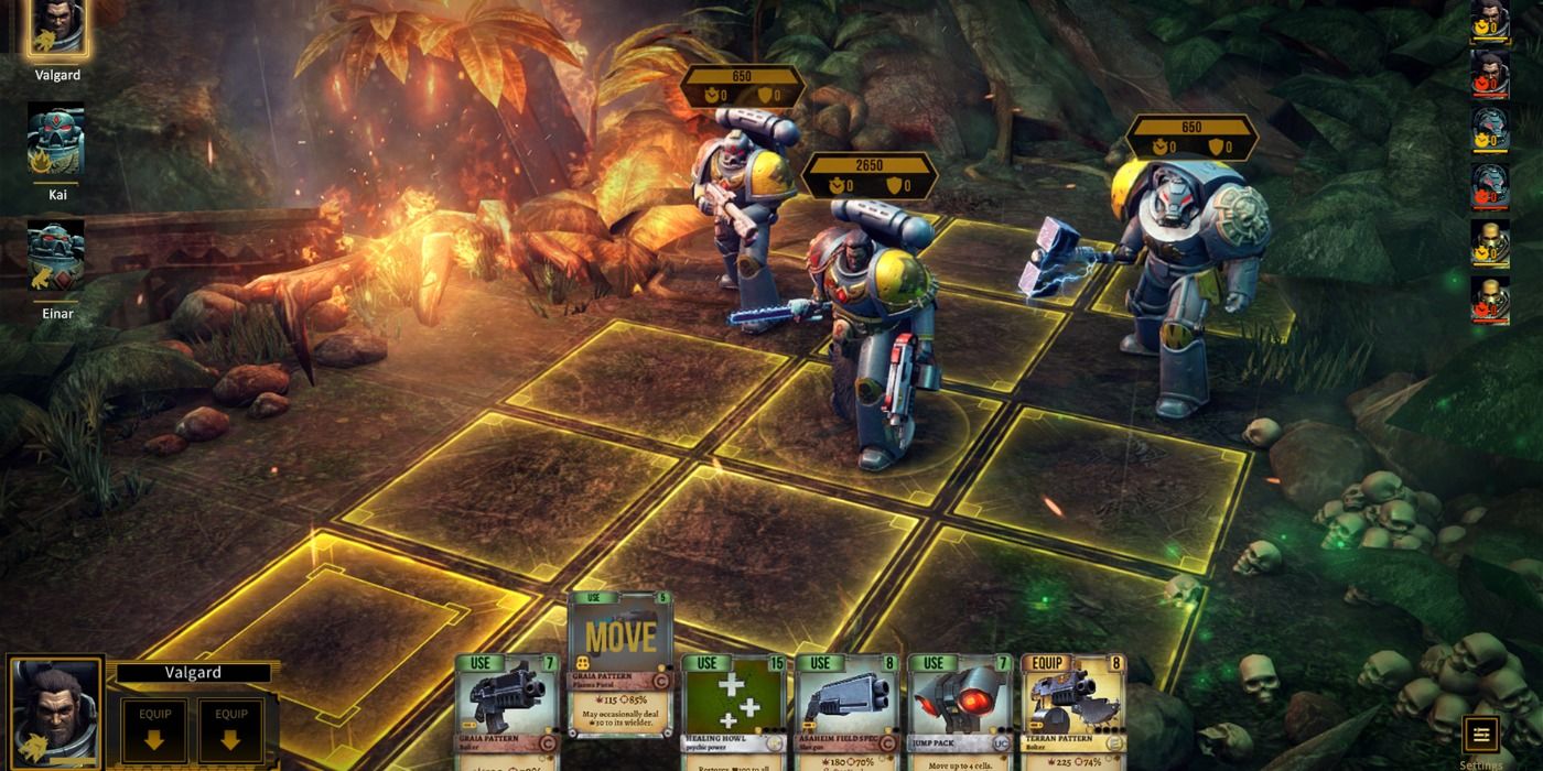 image of gameplay from Warhammer 40K: Space Wolf