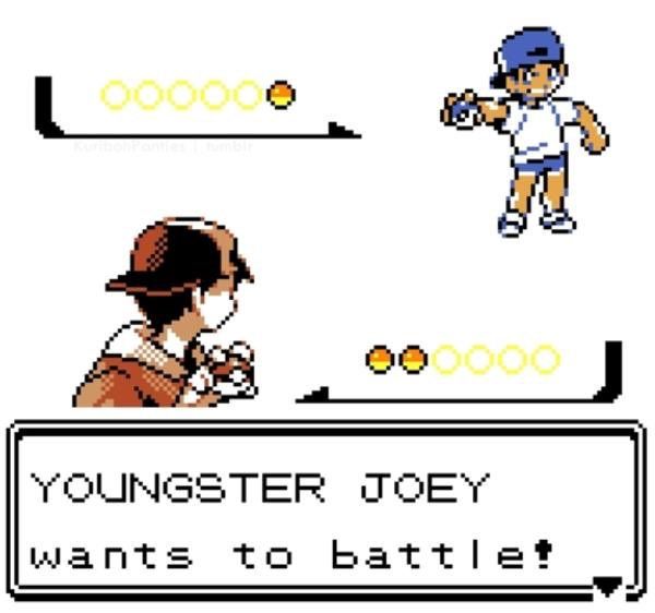 Youngster Joey Wants To Battle Screen