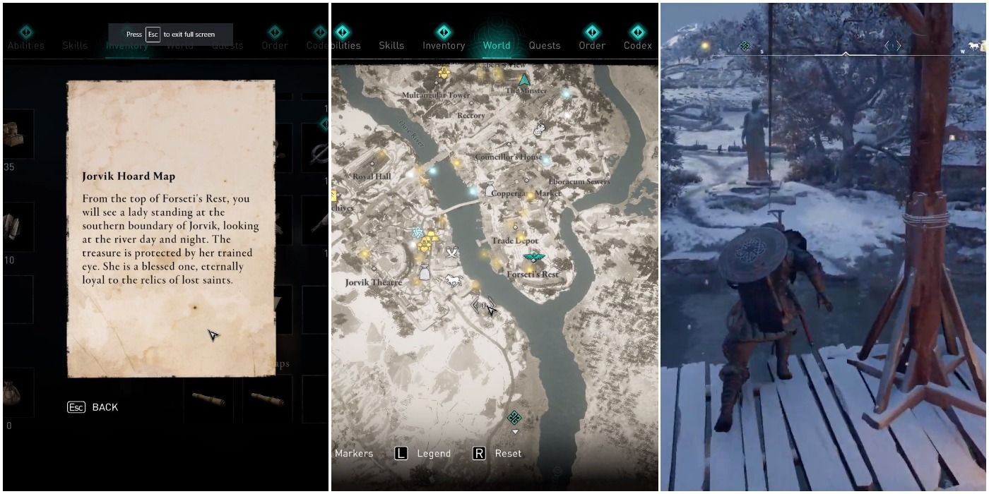 Treasure Hoard Map Locations - Assassin's Creed Valhalla Guide - IGN