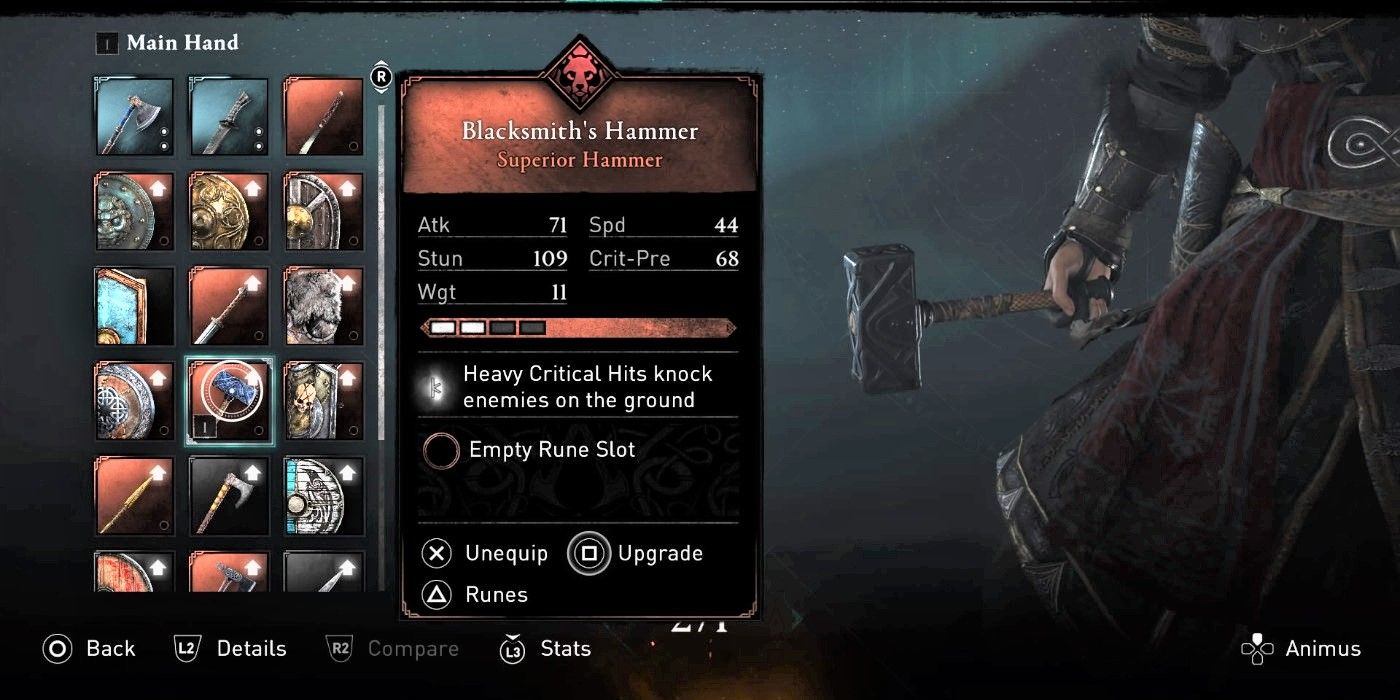 Blacksmiths Hammer in Assassin's Creed Valhalla