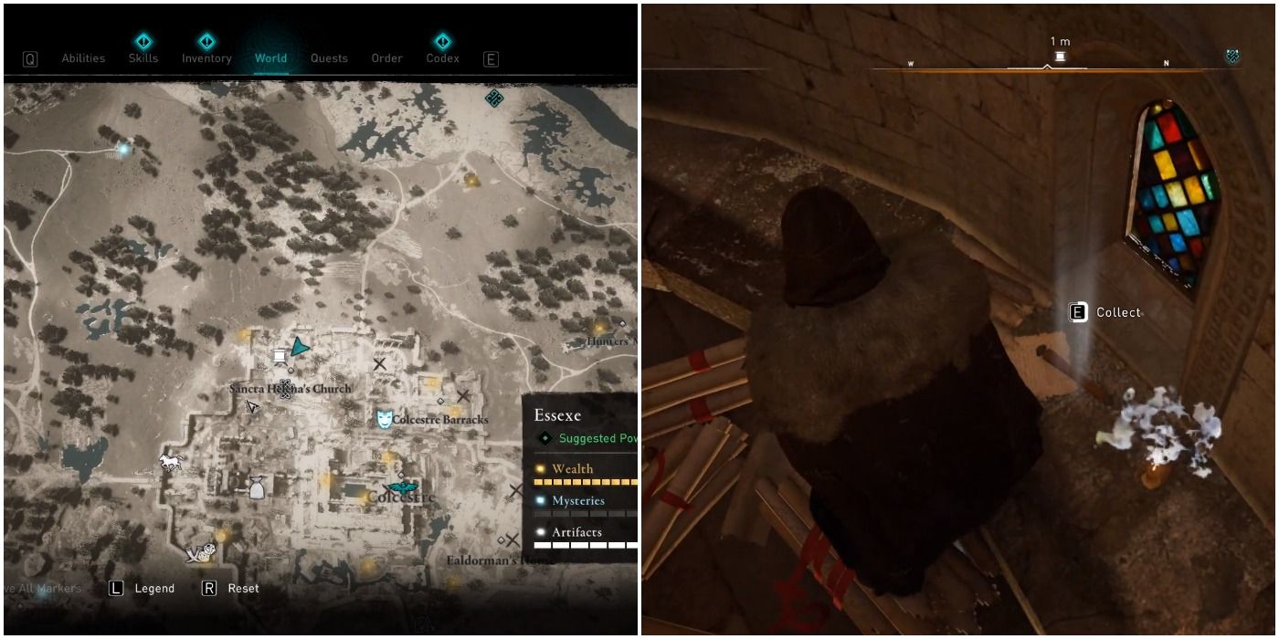 Essexe treasure map in Assassin's Creed Valhallla