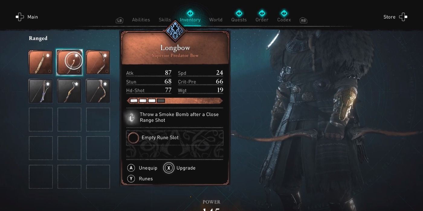 Longbow in Assassin's Creed Valhalla