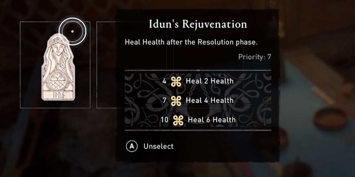 Idun's Rejuvination in Orlog in Assassin's Creed Valhalla