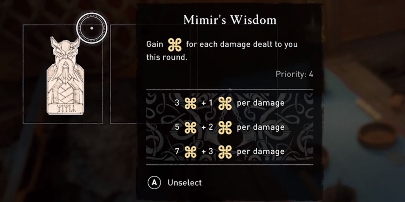 Mimir's Wisdom in Orlog in Assassin's Creed Valhalla