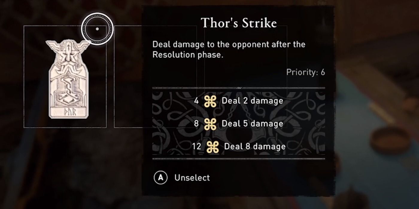 Thor's Strike in Orlog in Assassin's Creed Valhalla