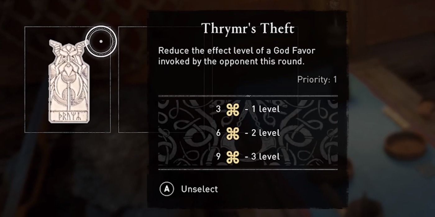 Thrymr's Theft in Orlog in Assassin's Creed Valhalla
