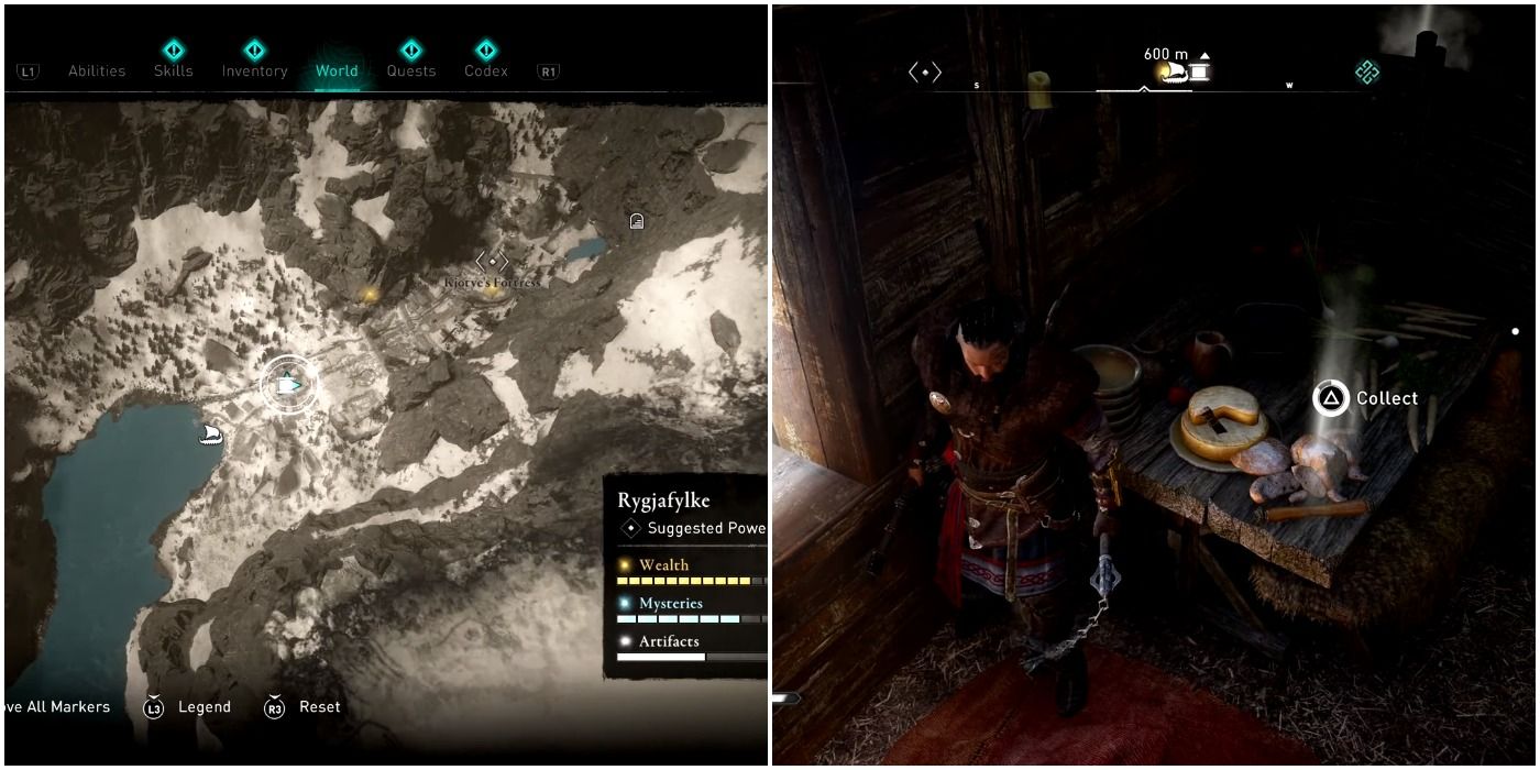 Rygjafylke treasure map location in Assassin's Creed Valhalla
