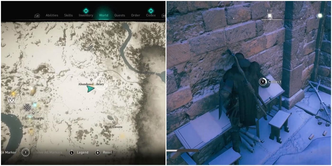 Snotinghamscire treasure map location in Assassin's creed Valhalla