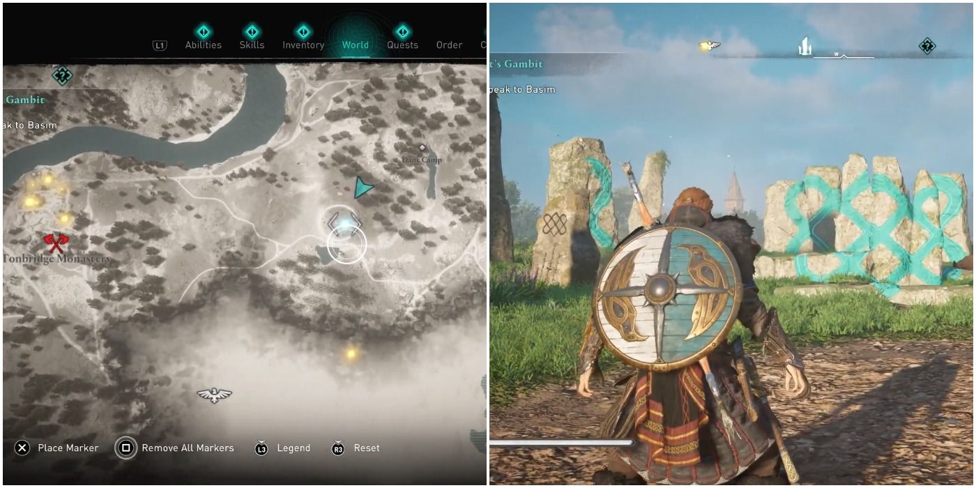 Cent (Medeuuage Megaliths) standing stones in Assassin's Creed Valhalla
