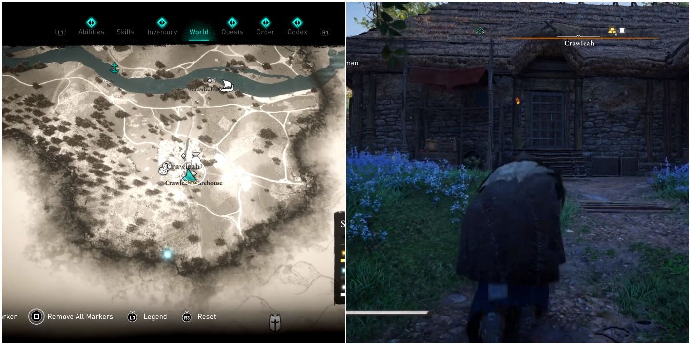Suthsexe Crawelie treasure map in Assassin's Creed Valhalla