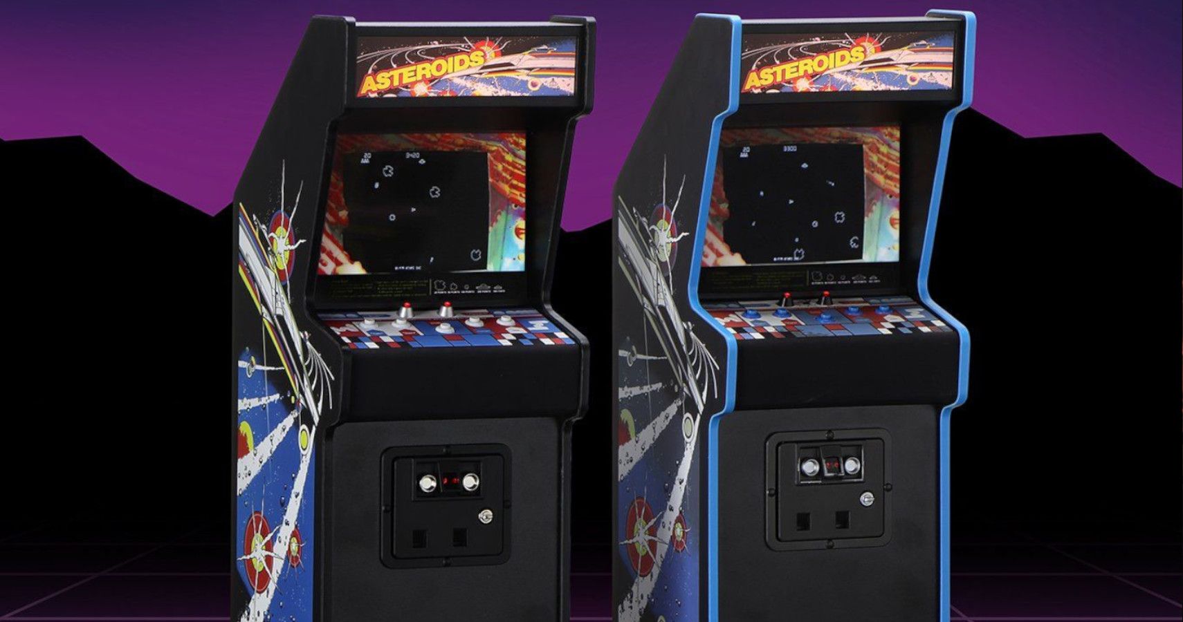 New Wave Toys Launches Next Mini Arcade Cabinet Asteroids