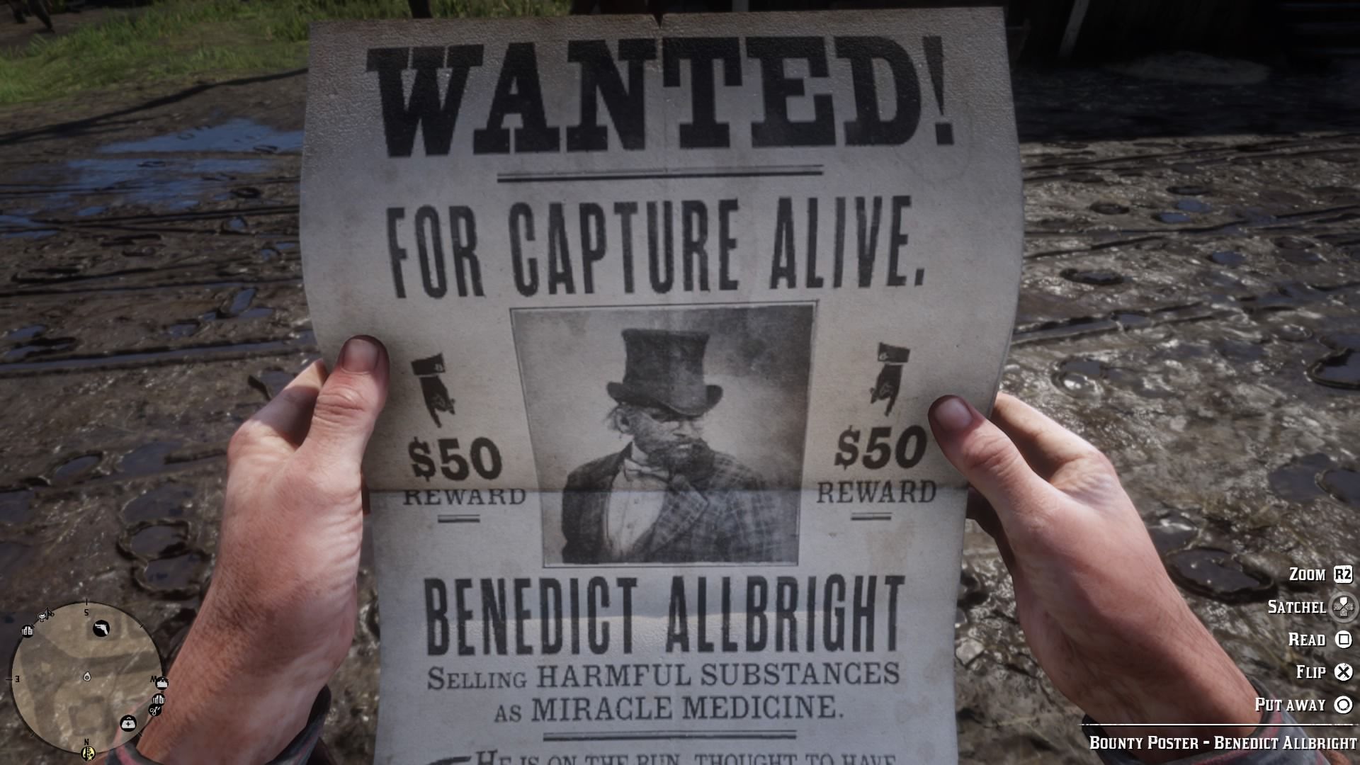 a bounty poster