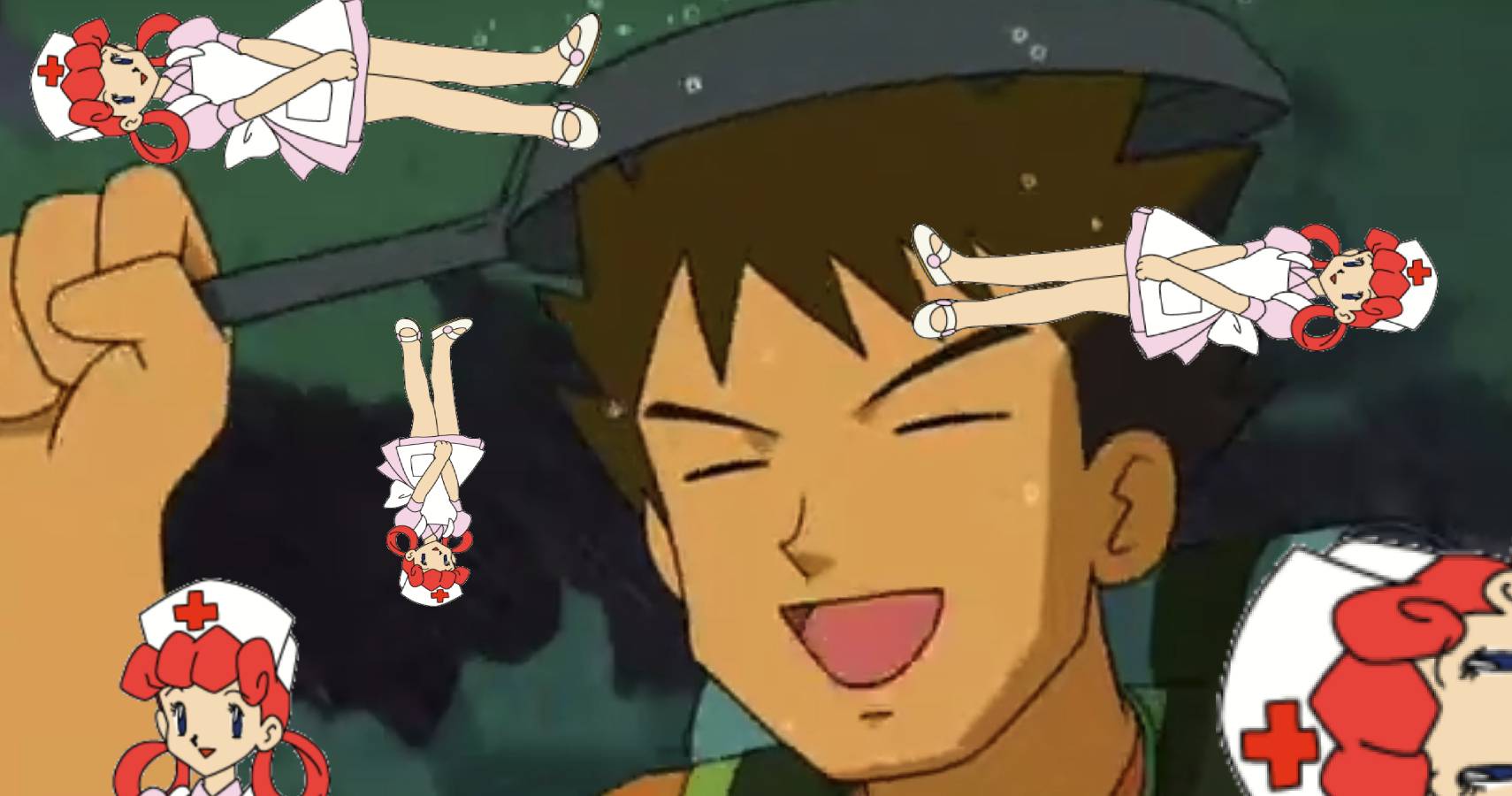 Brock and nurse joy