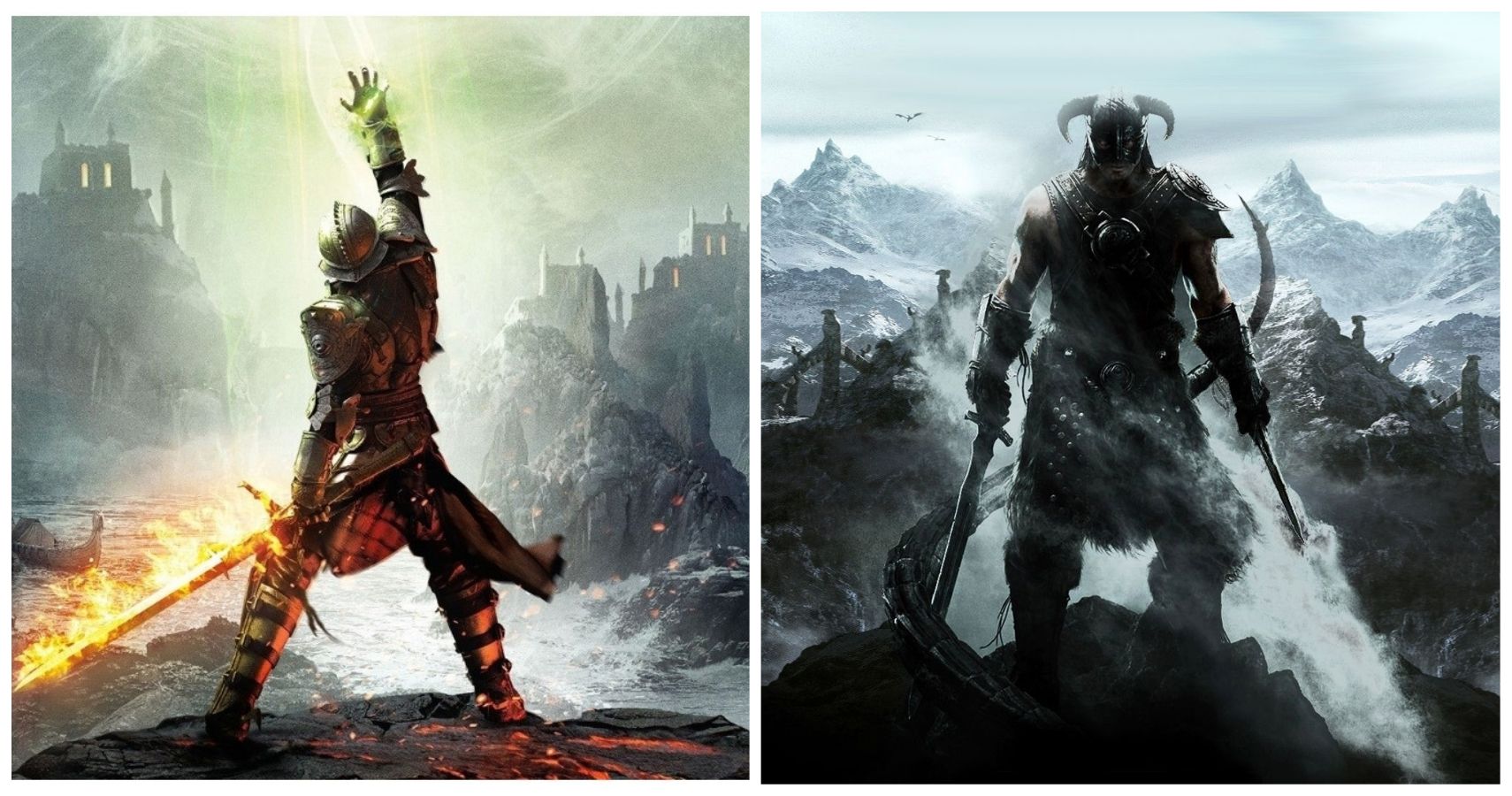 Skyrim против dragon age что лучше