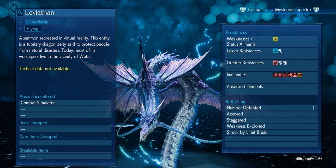 Leviathan in Final Fantasy VII Remake