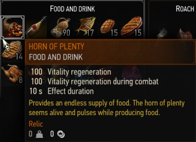 Gaunter O'Dimm all rewards Horn Of Plenty The Witcher 3 Heart of Stone