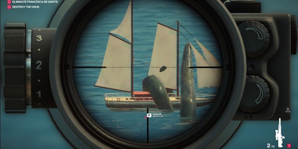 a look at hitman's kraken as it starts to take down an entire boat