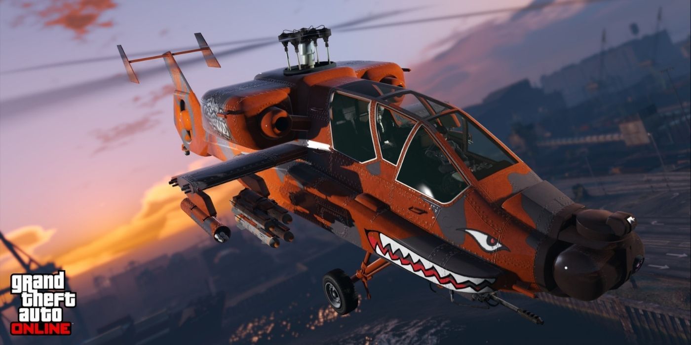 hunter helicopter in gta online